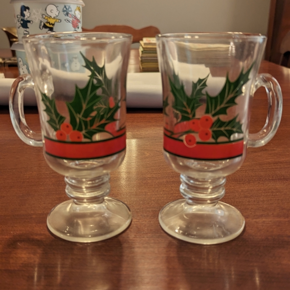 Christmas Footed Mugs
